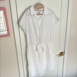 J. Crew Factory Eyelet Dress